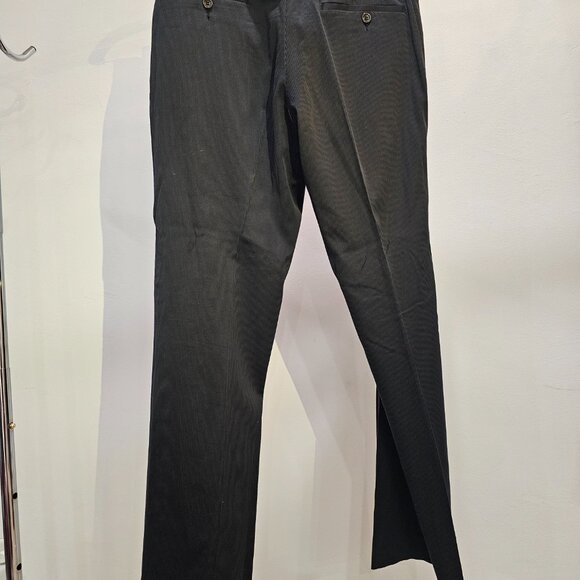 Just Cavalli 2-Pc Black Stripe Suit (Lined Jacket w/Inner Pockets) - Picture 6 of 9